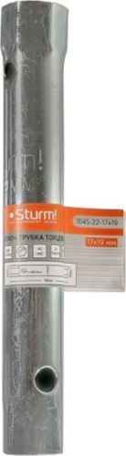 Ключ трубчатый торцевой Sturm 1045-22-17x19 17х19 мм, оцинкованный