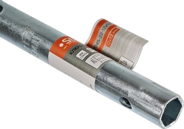 Ключ трубчатый торцевой Sturm 1045-22-12x13 12х13 мм, оцинкованный - изображение 3
