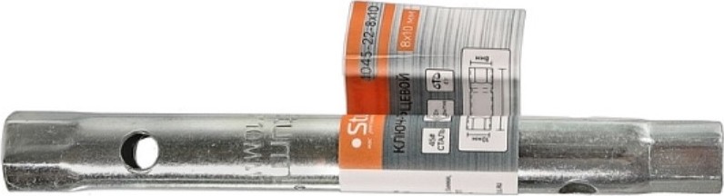 Ключ трубчатый торцевой Sturm 1045-22-8x10 8х10 мм, оцинкованный - изображение 2