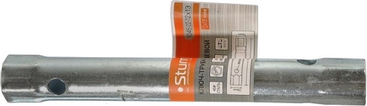 Ключ трубчатый торцевой Sturm 1045-22-12x13 12х13 мм, оцинкованный - изображение 2