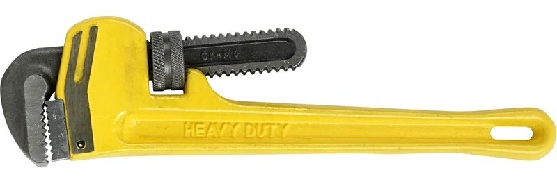 Ключ трубный BERGER BG1917 прямой Stillson, 245-290 мм, 1 1/2", Cr-Mo / чугун