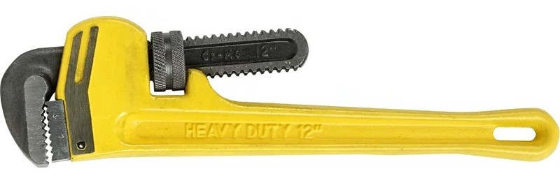 Ключ трубный BERGER BG1918 прямой Stillson, 265-325 мм, 1 3/4", Cr-Mo / чугун