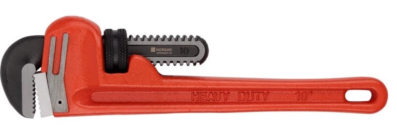 Ключ трубный Norgau 10" американская модель, 46 мм 074226010