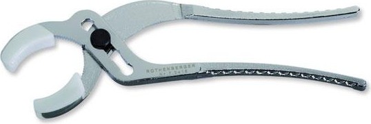 Ключ трубный ROTHENBERGER SANIGRIP PL 70416 80 мм, пластиковые губки 70416 - изображение 2