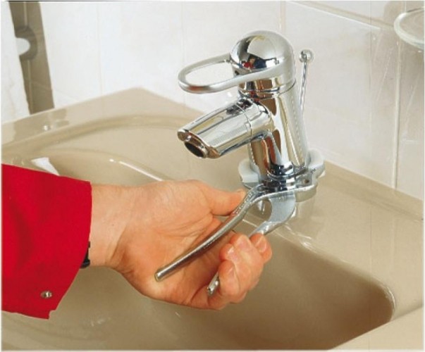 Ключ трубный ROTHENBERGER SANIGRIP PL 70416 80 мм, пластиковые губки 70416 - изображение 3