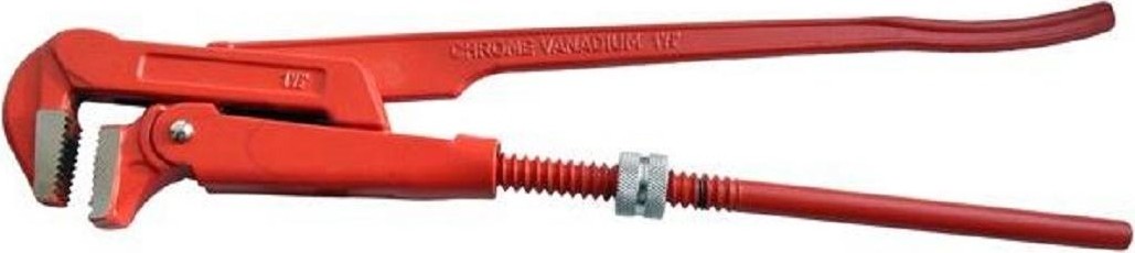 Ключ трубный рычажный AV Steel AV-623015 губки под углом 90°