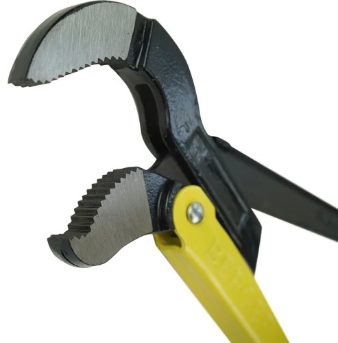 Ключ трубный рычажный BERGER BG4007 №2 430мм, тип S (изогнутые губки), 1,5" - изображение 3