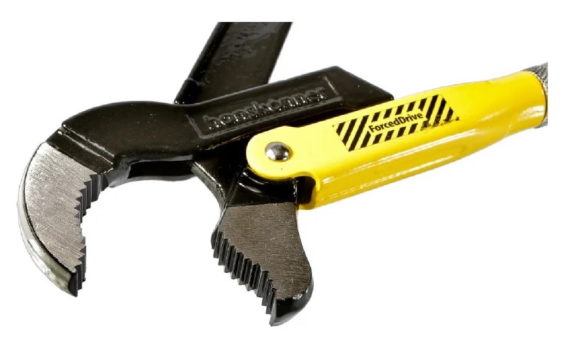 Ключ трубный рычажный HANSKONNER HK1045-04-P1 1", №1, 300мм, 45°, CrV сталь, закаленные губки - изображение 3