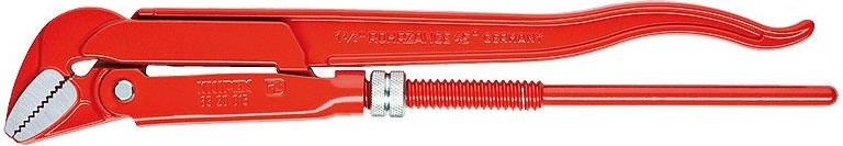 Ключ трубный рычажный KNIPEX 8320020 губки под углом 45° KN-8320020
