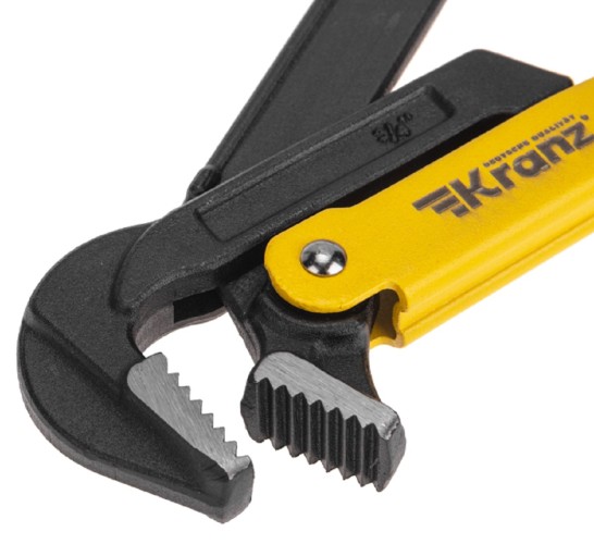 Ключ трубный рычажный Kranz KR-12-5901 № 0, 250 мм, литой - изображение 4