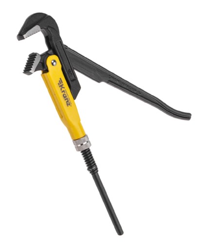 Ключ трубный рычажный Kranz KR-12-5901 № 0, 250 мм, литой - изображение 3