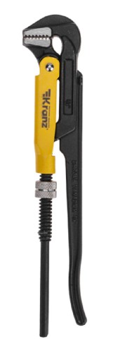 Ключ трубный рычажный Kranz KR-12-5901 № 0, 250 мм, литой - изображение 2