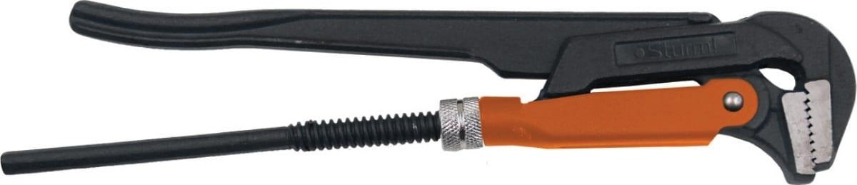 Ключ трубный рычажный Sturm 1045-03-P2 цельнокован., губки закал. током - изображение 2