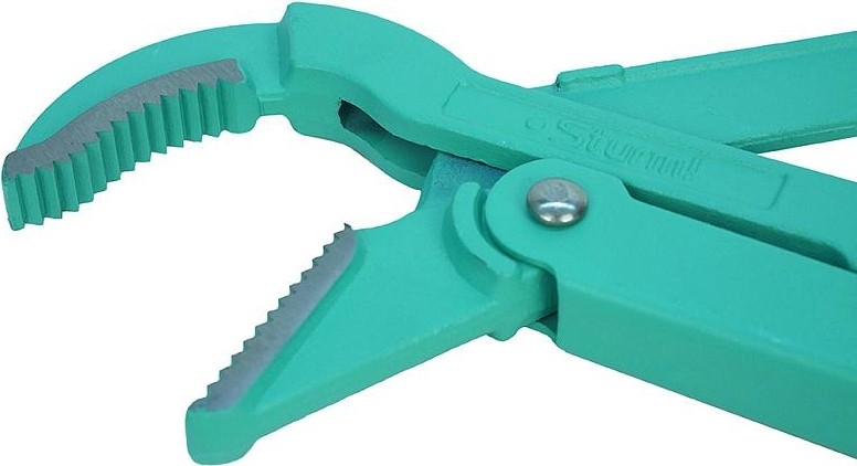 Ключ трубный рычажный Sturm 1045-02-2 цельнокован., губки закал. током - изображение 5