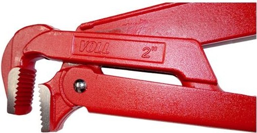 Ключ трубный рычажный VOLL 5.01200 90 град., 2" - изображение 3