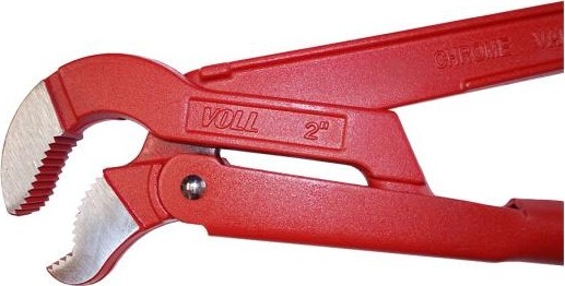 Ключ трубный рычажный VOLL 5.00200 S 45' ø 2" - изображение 3