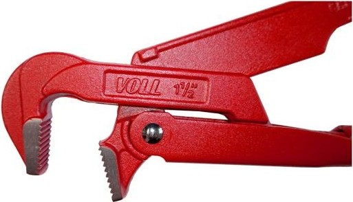 Ключ трубный рычажный VOLL 5.01150 90 град., 1 1/2" - изображение 3