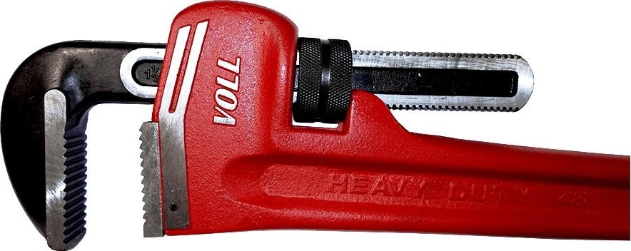 Ключ трубный VOLL 5.00048 Хэви Дьюти, 48", для труб ø 6" - изображение 2