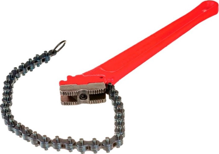 Ключ цепной VOLL С24 для больших нагрузок для труб до 5", 125мм 5.05024