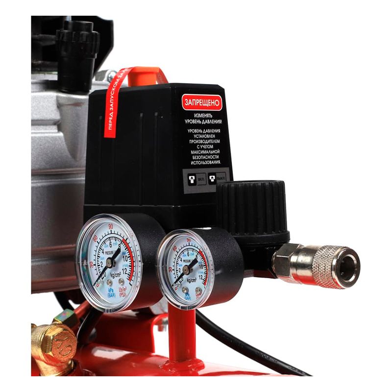 Компрессор поршневой масляный ПОБЕДА KM 24-230, 1500Вт, 230л*мин - изображение 4