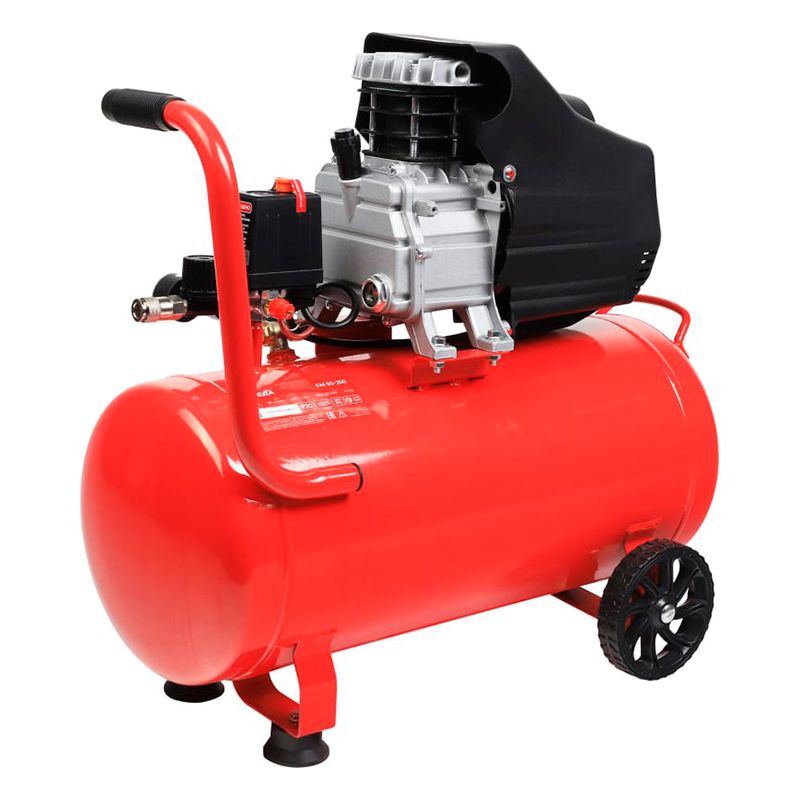 Компрессор поршневой масляный ПОБЕДА KM 50-250, 1800Вт, 260л*мин - изображение 3