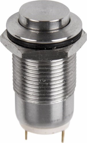 Кнопка антивандальная REXANT 06-0340-A Ø12 Фикс (2с) OFF-ON выпуклая