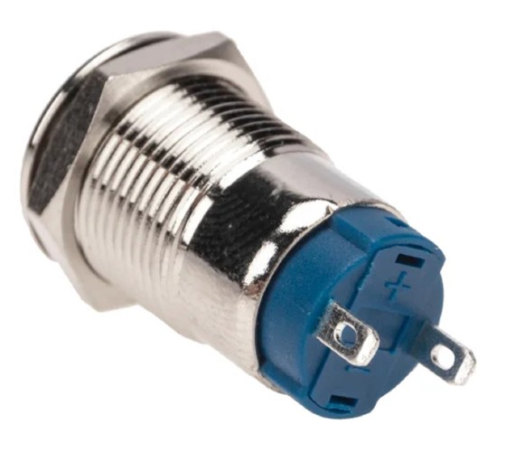 Кнопка антивандальная REXANT 36-3152 (уп. 10 штук ) Ø12 Фикс (2с) OFF-ON выпуклая (A12-B2) 36-3152 - изображение 3