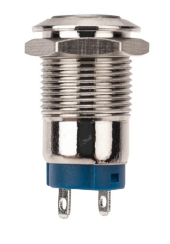 Кнопка антивандальная REXANT 36-3152 (уп. 10 штук ) Ø12 Фикс (2с) OFF-ON выпуклая (A12-B2) 36-3152 - изображение 2