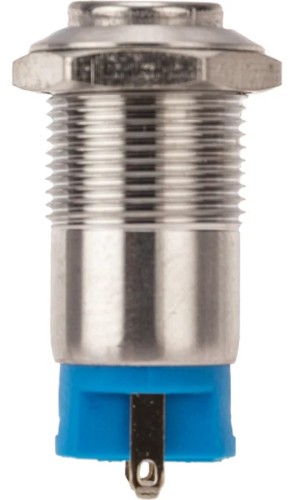 Кнопка антивандальная REXANT 36-3151 (уп. 10 штук ) Ø12 Б/Фикс (2с) OFF-(ON) выпуклая (A12-B2) 36-3151 - изображение 2