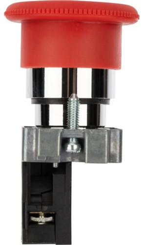 Кнопка REXANT 36-5544 (уп. 10 штук ) XB2-BS поворотная красная грибок NC 36-5544 - изображение 4