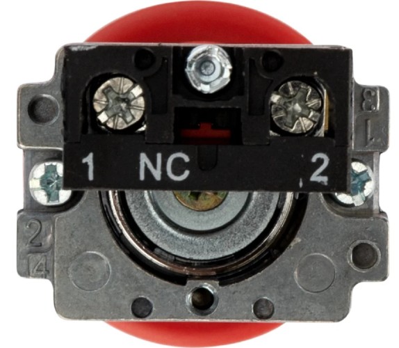 Кнопка REXANT 36-5544 (уп. 10 штук ) XB2-BS поворотная красная грибок NC 36-5544 - изображение 5
