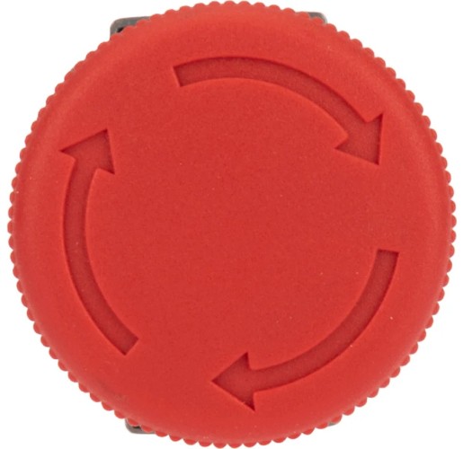 Кнопка REXANT 36-5544 (уп. 10 штук ) XB2-BS поворотная красная грибок NC 36-5544 - изображение 2