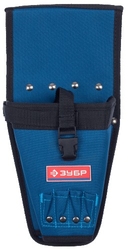 Кобура для шуруповерта ЗУБР 38630 ЭКСПЕРТ с отделениями бит и сверл 38630