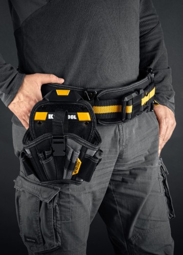 Кобура KRAFTOOL KH-17 большая, с быстрос.креплением FastClip,17 карманов 38768 - изображение 4