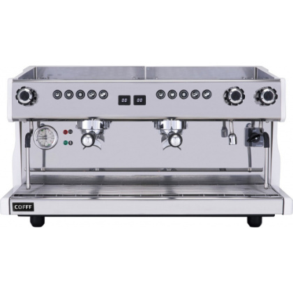 Кофемашина-автомат COFFF LUNA 2 GR A BLACK, черная (2 высокие группы) (ЯЯЯ089820)