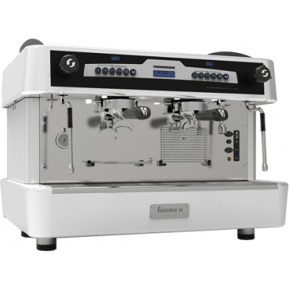 Кофемашина-автомат FIAMMA Quadrant 2 DSP ТС Barista White (2 высокие группы) (ЯЯЯ087742)