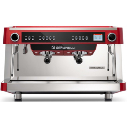 КОФЕМАШИНА - автомат мультибойлерная Nuova Simonelli NUOVA AURELIA MP 2Gr 220V red+high groups+Autopurge (255590)