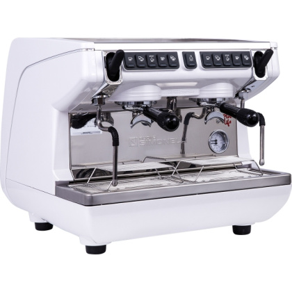 Кофемашина рожковая автомат Nuova Simonelli Appia Life Compact 2Gr V 220V white+economizer+high groups