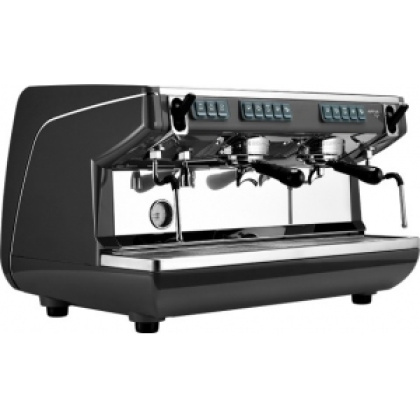 Кофемашина рожковая автомат Nuova Simonelli Appia Life 2Gr V 220V black economizer+high groups