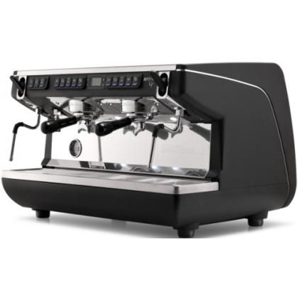 Кофемашина рожковая автомат Nuova Simonelli APPIA life XT 2gr 220V black+high groups+ economizer + PID