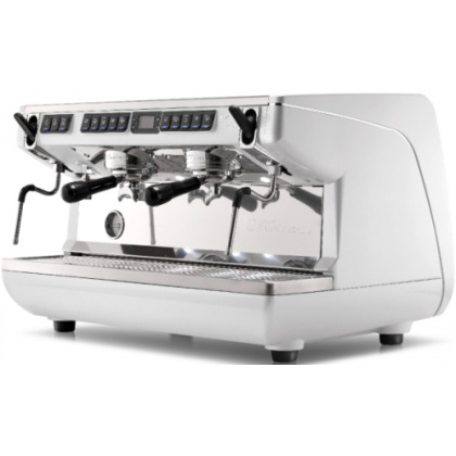 Кофемашина рожковая автомат Nuova Simonelli APPIA life XT 2gr 220V white+high groups+ economizer + PID