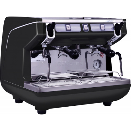 Кофемашина рожковая полуавтомат Nuova Simonelli Appia Life Compact 2Gr S 220V black+economizer+high groups
