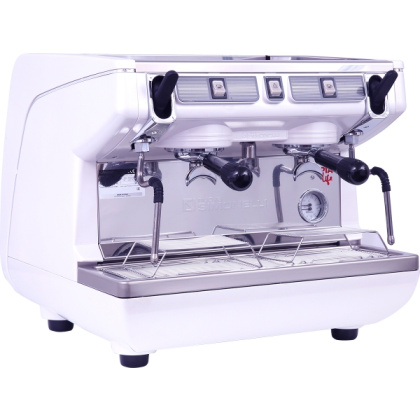 Кофемашина рожковая полуавтомат Nuova Simonelli Appia Life Compact 2Gr S 220V white+economizer+high groups
