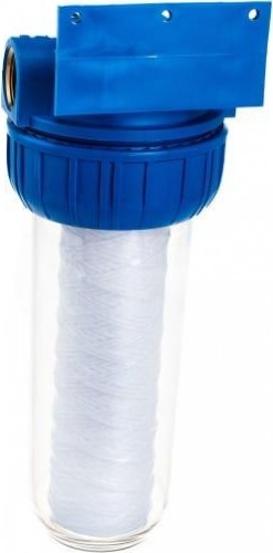 Колба UNIPUMP  10" CFC-10K (резьба 1") с картриджем SC-10W (5мкм) 85073 - изображение 2