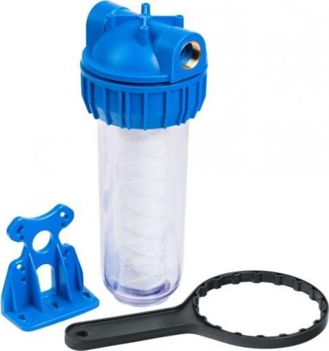 Колба UNIPUMP  10" CFC-10K (резьба 1") с картриджем SC-10W (5мкм) 85073 - изображение 3