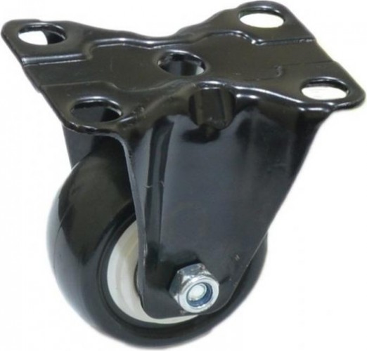 Колесная опора аппаратная MFK-TORG 4052040 черная резина неповоротное 40мм