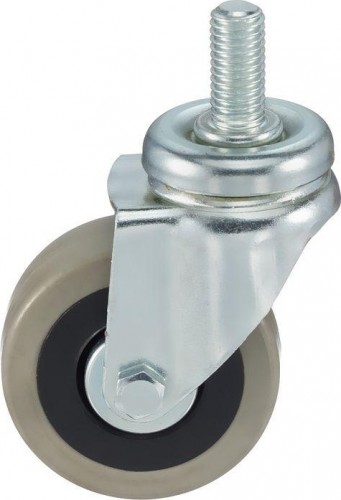 Колесная опора аппаратная TELLURE ROTA 376 102 поворотная, диаметр 60мм, грузоподъемность 50 кг 376102 - изображение 2