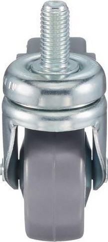 Колесная опора аппаратная TELLURE ROTA 379 102 поворотная с тормозом, диаметр 60мм, 50 кг 379102 - изображение 3