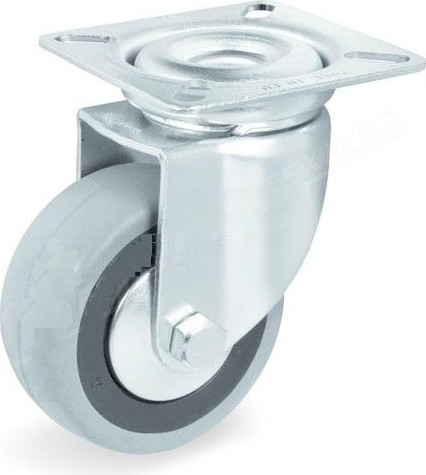 Колесная опора аппаратная TELLURE ROTA 374 101 поворотная, диаметр 50мм, грузоподъемность 35кг 374101