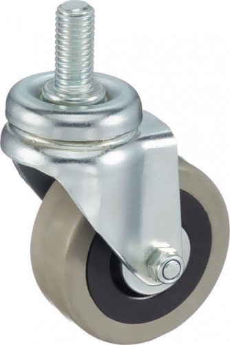 Колесная опора аппаратная TELLURE ROTA 376 102 поворотная, диаметр 60мм, грузоподъемность 50 кг 376102 - изображение 4